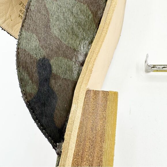 Very Volatile Atwood Calf Slip on Mule in‎ Green Camo Sz 7 - Picture 15 of 15